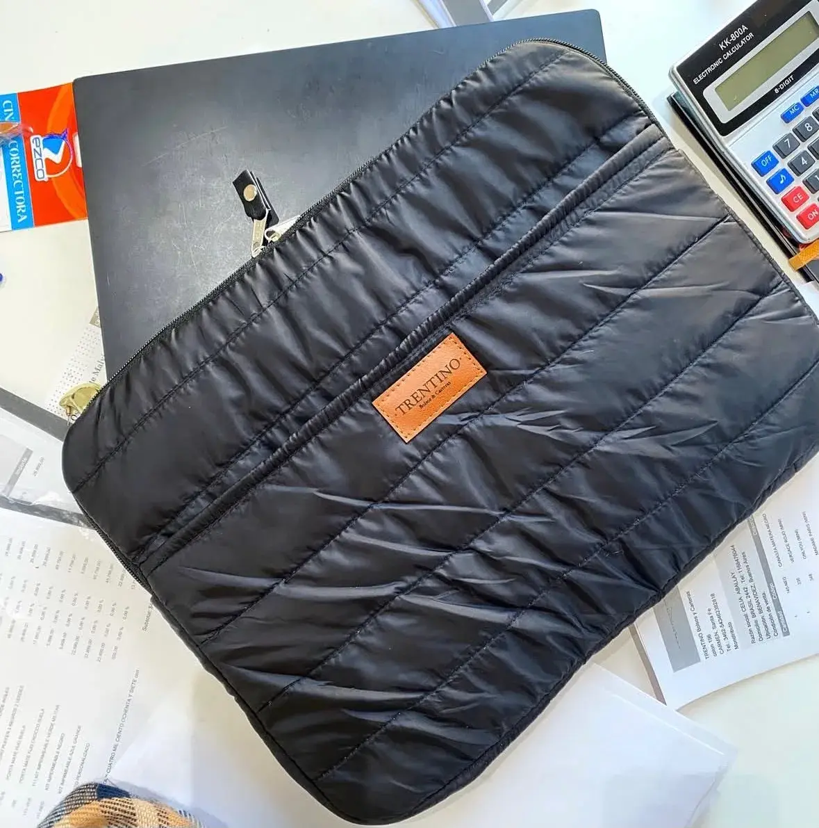 Porta notebook puffer