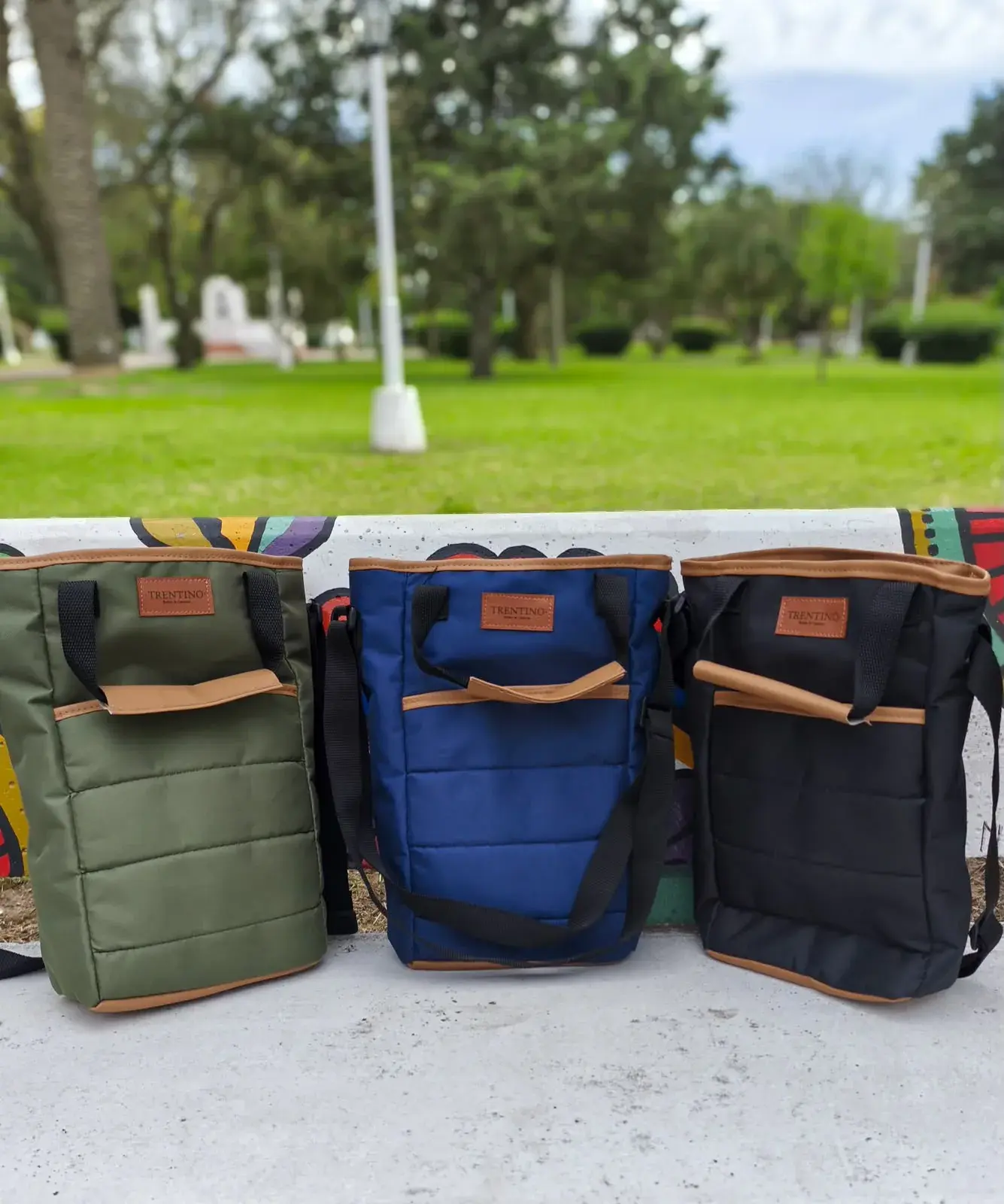 Bolso matero canasta