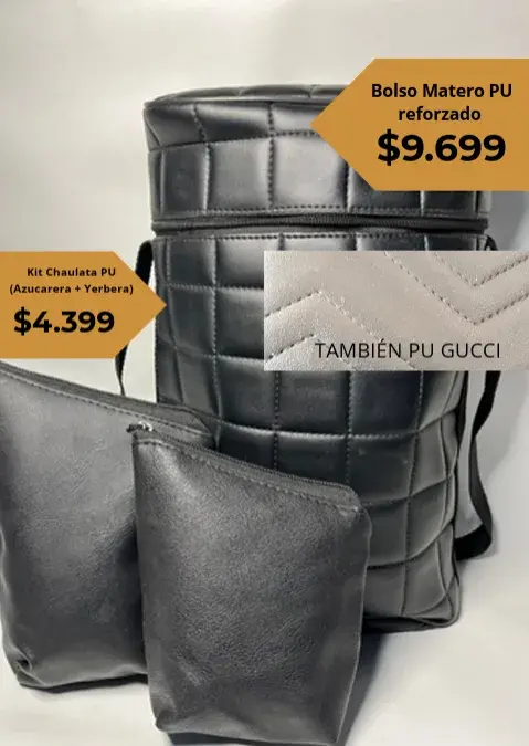 Bolso Matero PU Reforzado
