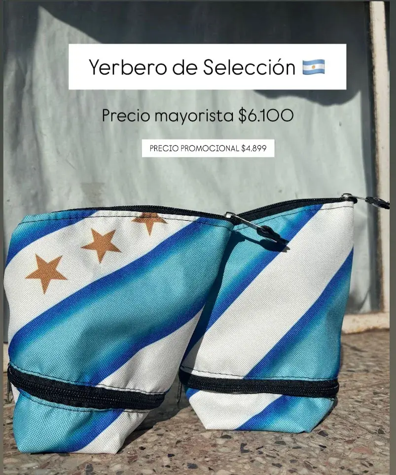 Yerbero con Filtro Despolvillador Edición Argentina