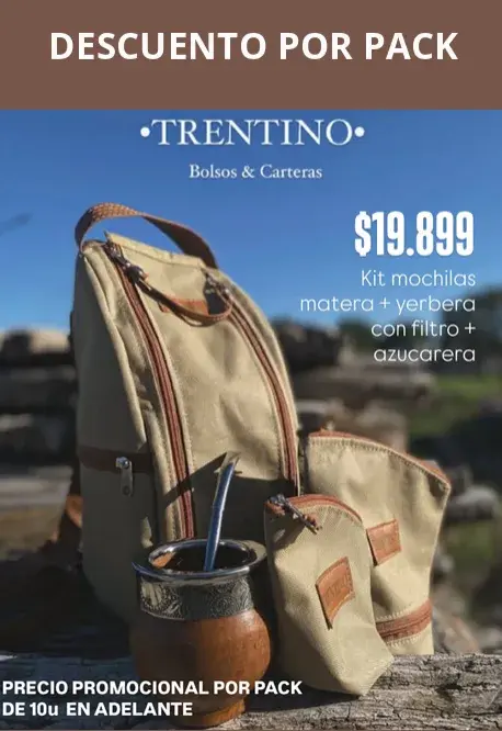 Kit Mochila Matera Impermeable
