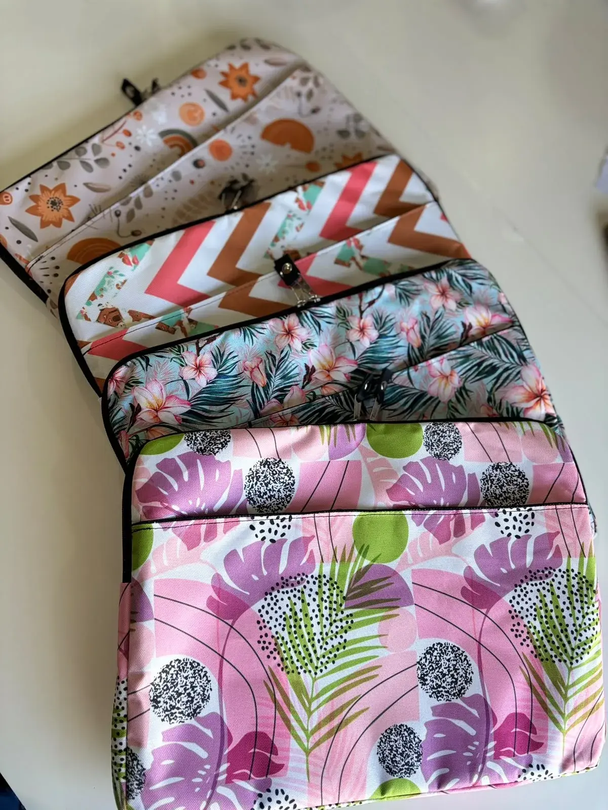 Porta notebook estampado