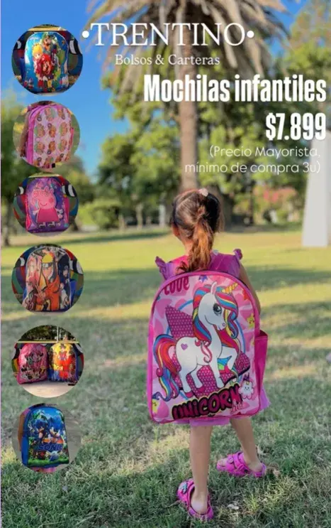 Mochila Infantil Estampada