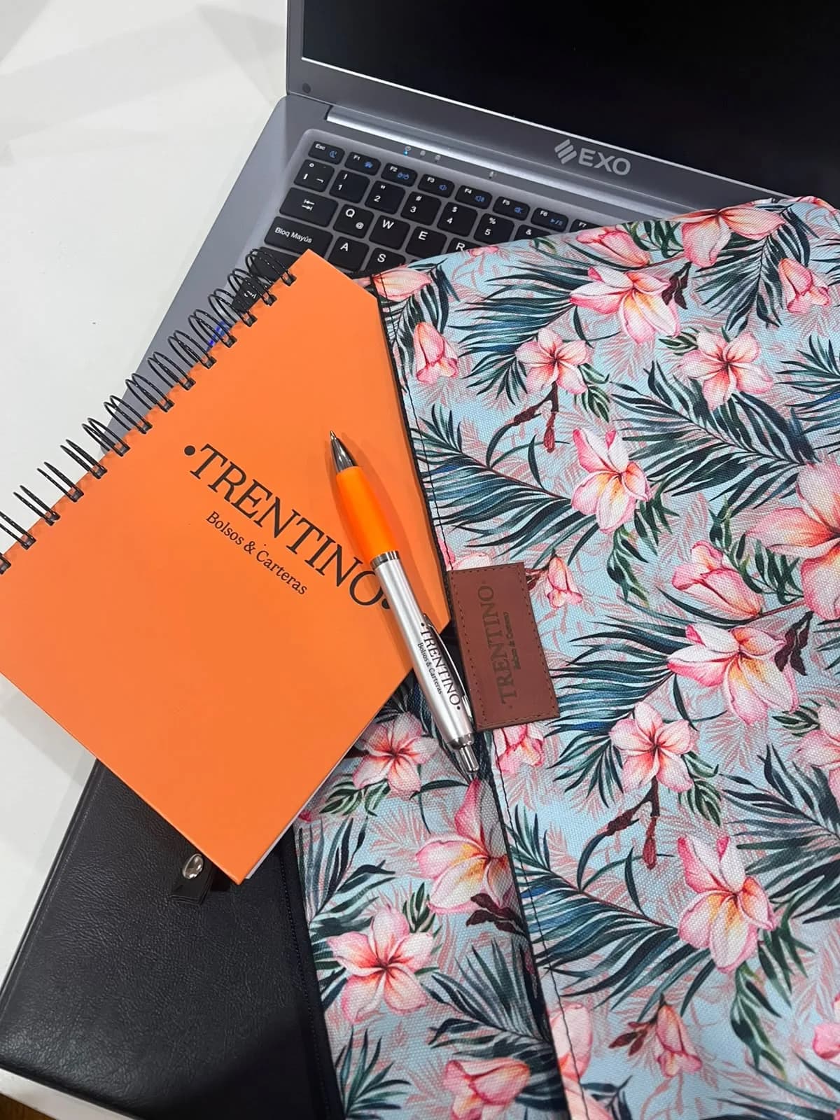Porta notebook estampado