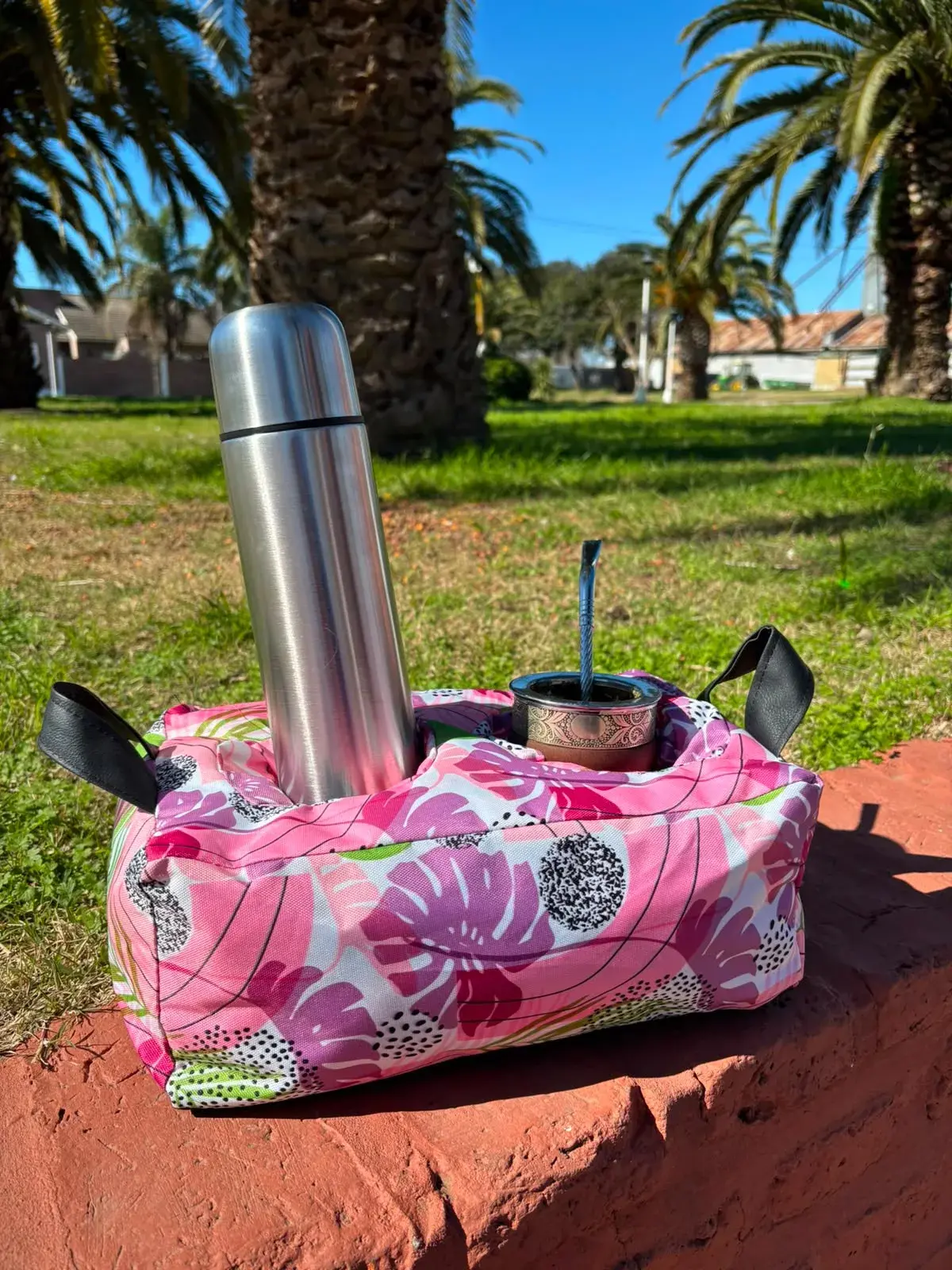 Almohadon 2 huecos estampado